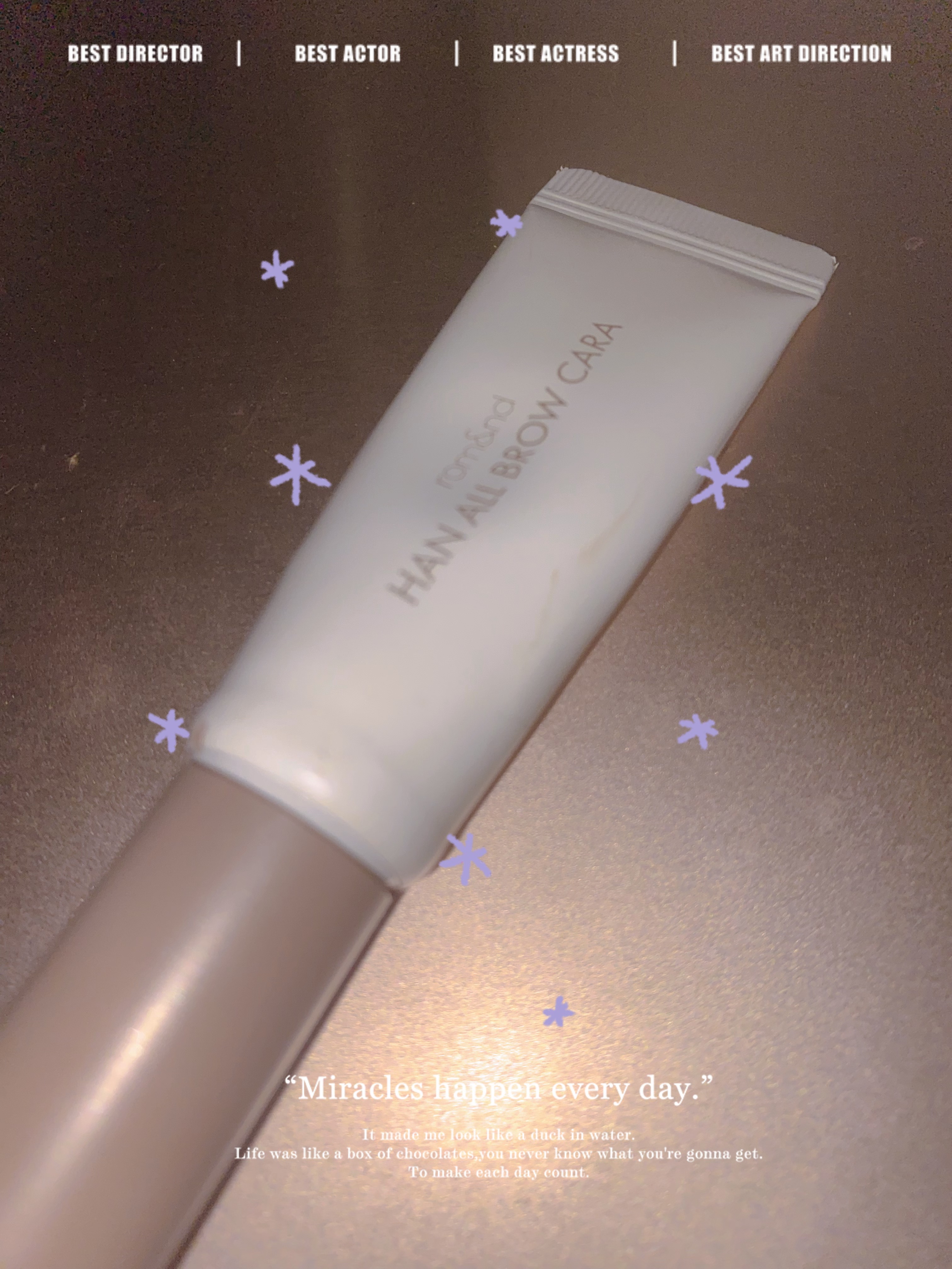 ハンオールブロウカラ/rom&nd/眉マスカラを使ったクチコミ（1枚目）