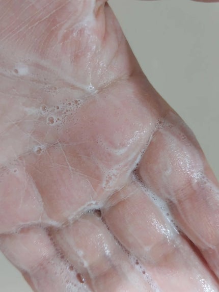 無添加生活 無添加はちみつ配合生石けん/マックス/洗顔石鹸を使ったクチコミ(4枚目)