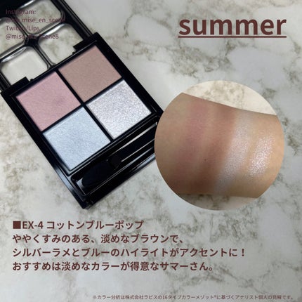 ケイト ポッピングシルエットシャドウ/KATE/アイシャドウパレットを使ったクチコミ(2枚目)