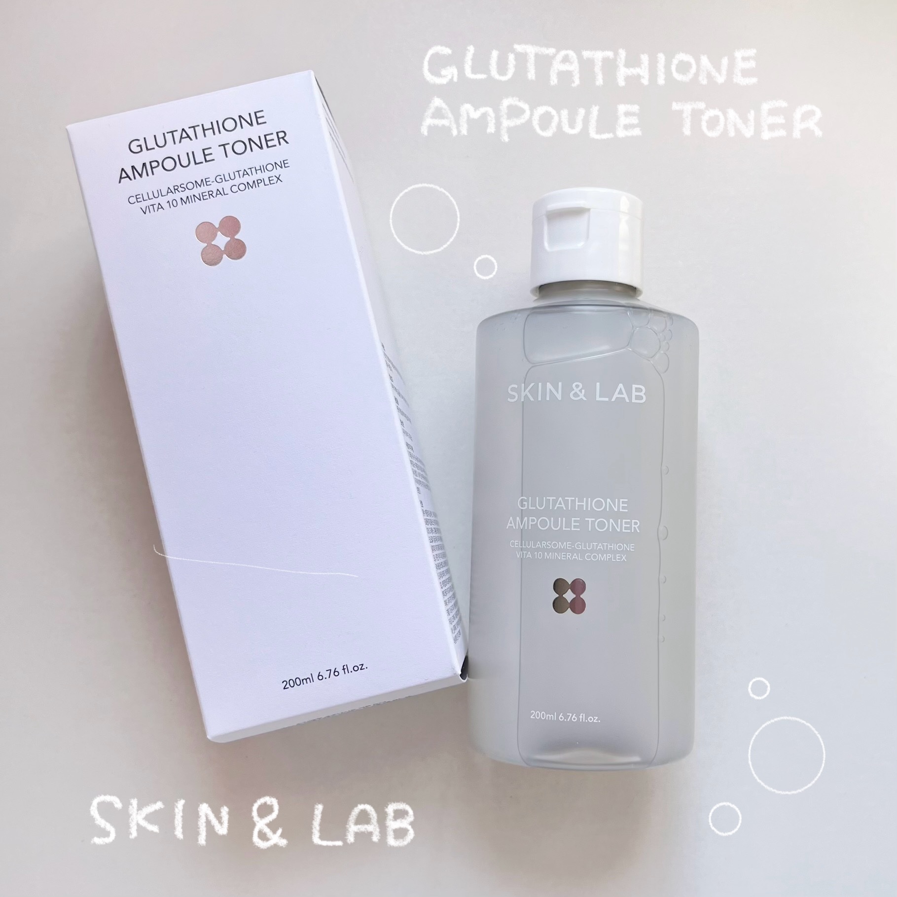 グルタチオンアンプルトナー/SKIN&LAB/化粧水を使ったクチコミ（1枚目）