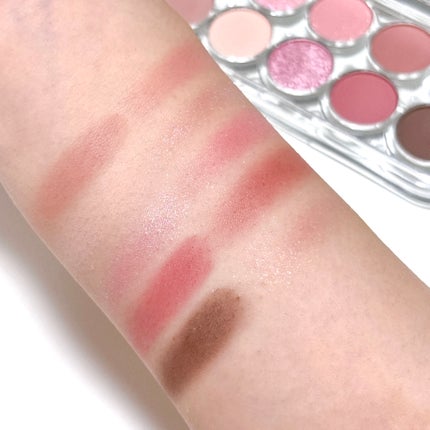 ライト オン アイズ シャドウ パレット/Lummir/アイシャドウパレットを使ったクチコミ(2枚目)