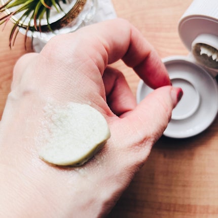 チューブもちソープ グリーン/アレンシア/洗顔フォームを使ったクチコミ(4枚目)