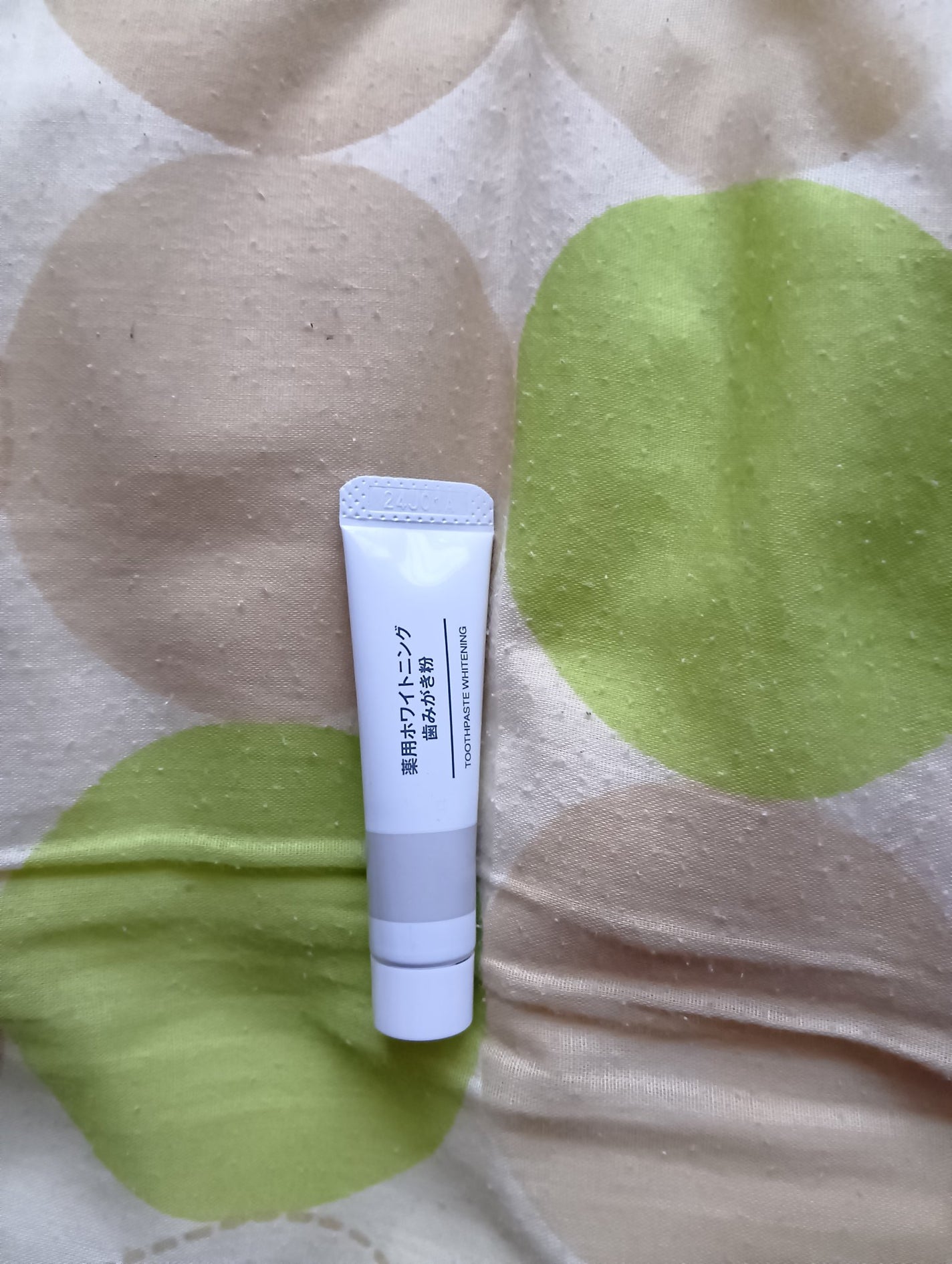 薬用ホワイトニング歯みがき粉/無印良品/歯磨き粉を使ったクチコミ(1枚目)