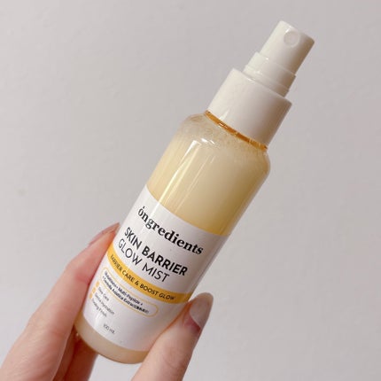 オングリディエンツ スキンバリアグローミスト/Ongredients/ミスト状化粧水を使ったクチコミ(2枚目)