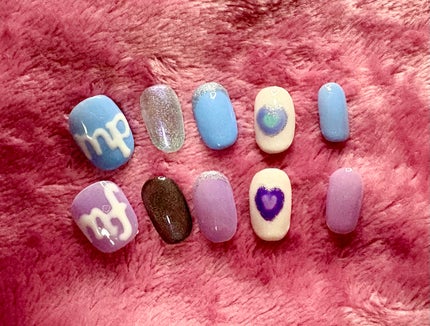 BRG ジェルネイル/DAISO/ジェルネイルを使ったクチコミ(1枚目)