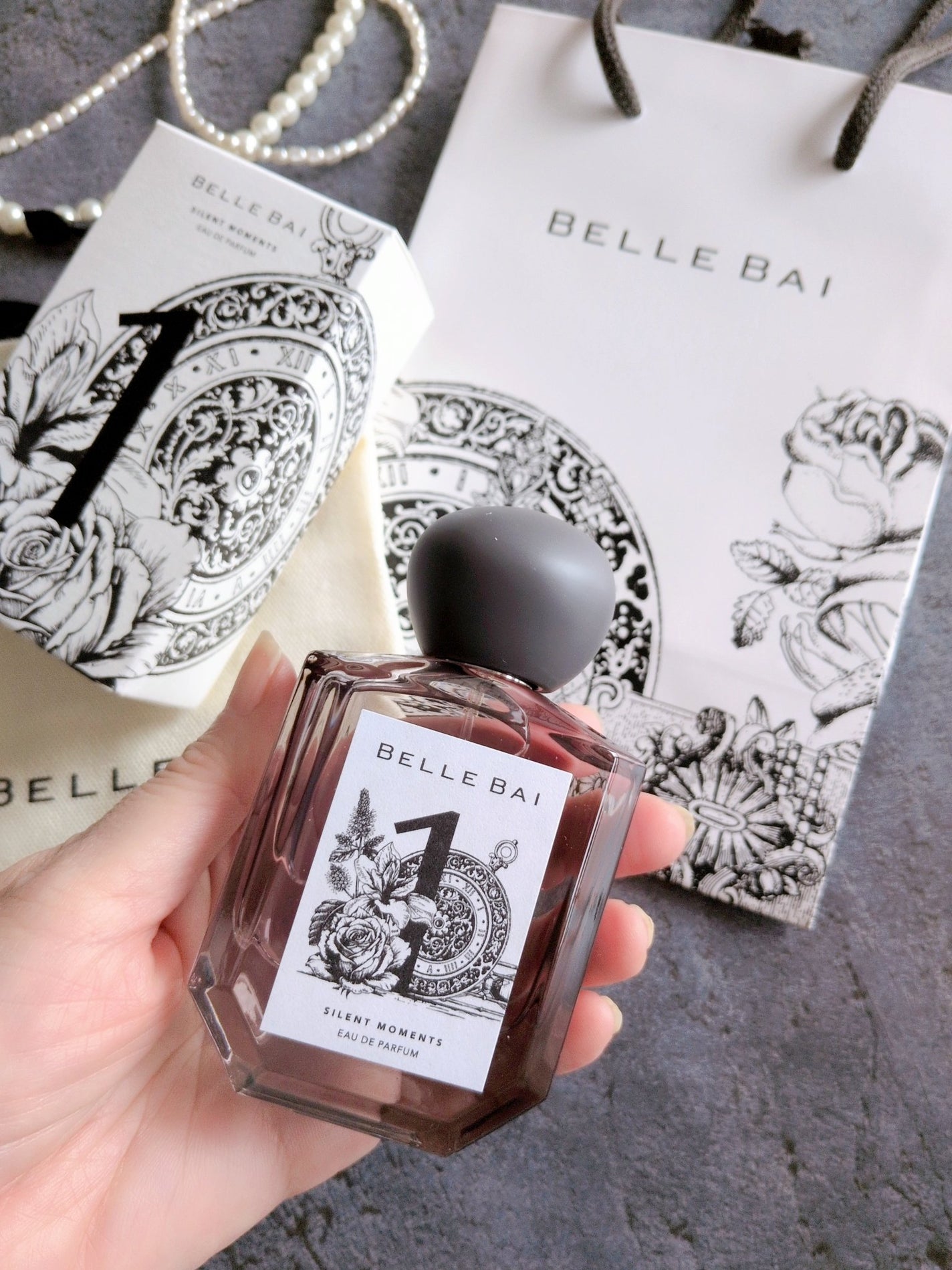 ベルナンバー 1 オードパルファン 瞬間を静寂に(SILENT MOMENTS)/BELLE BAI/香水(その他)を使ったクチコミ(3枚目)