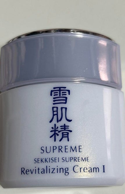 ハムの百福のクチコミ「雪肌精 薬用 雪肌精 クリーム
【使った商品】
雪肌精 薬用 雪肌精 クリーム
【商品の特.....」(1枚目)