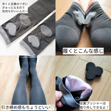 スリムウォーク® 金曜日のリセットリフレ/SLIMWALK/着圧ソックス・レギンスを使ったクチコミ(3枚目)