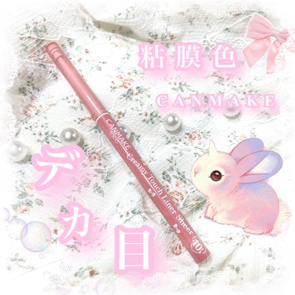 クリーミータッチライナー シアー/キャンメイク/ジェルアイライナーを使ったクチコミ(1枚目)