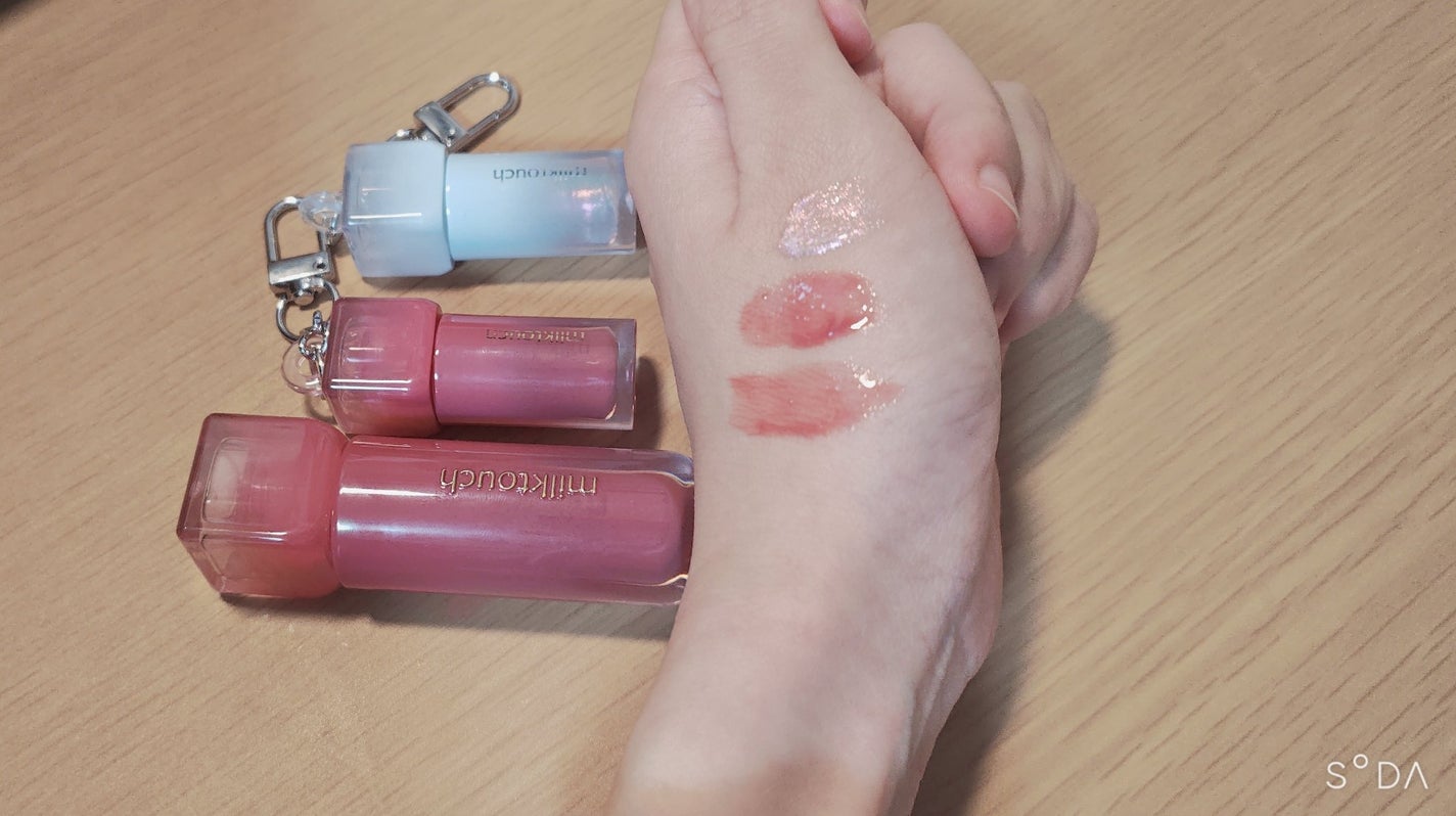 デューステインシアーリップグロス/Milk Touch/リップグロスを使ったクチコミ(3枚目)