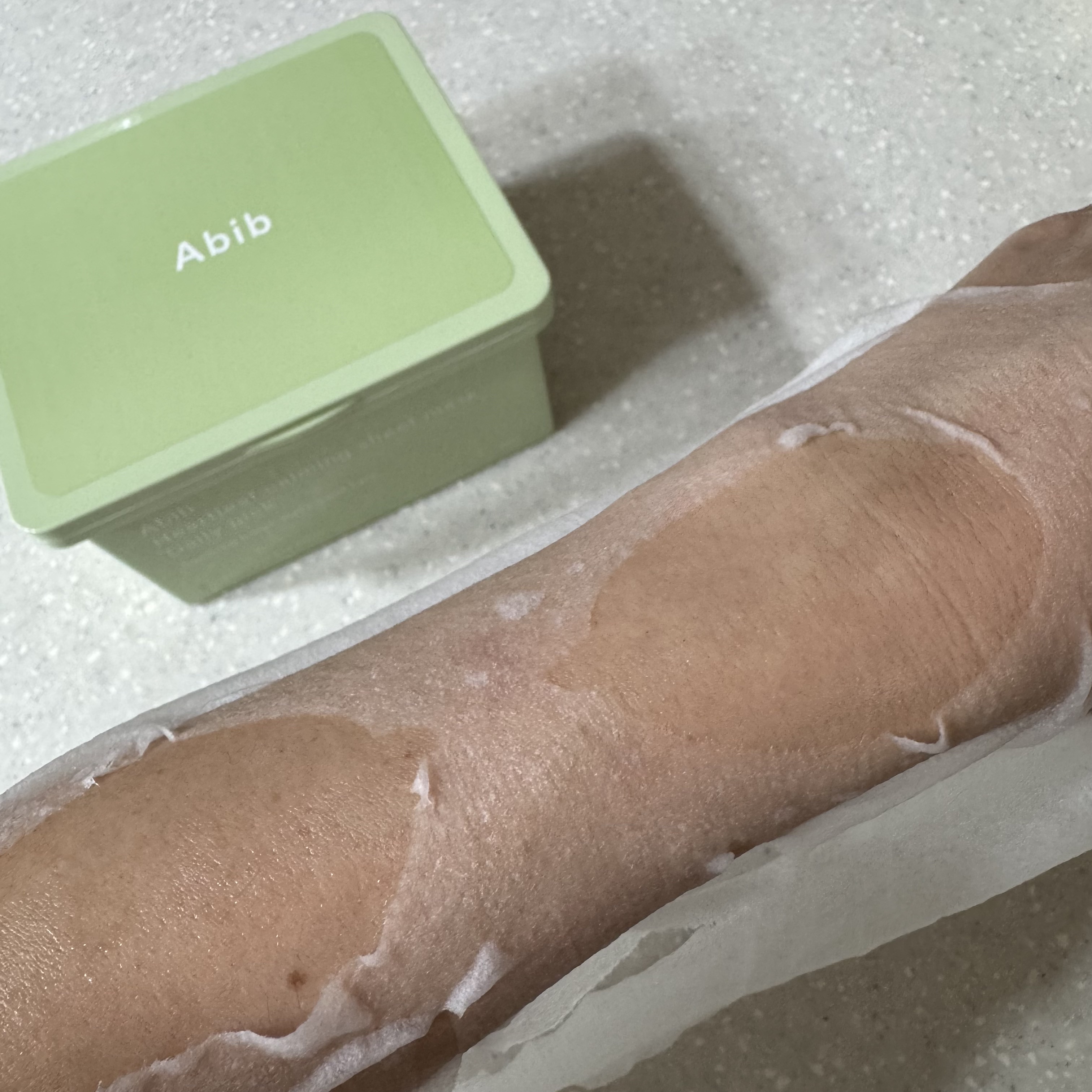 ドクダミシートマスクデイリーピック/Abib /シートマスク・パックを使ったクチコミ（2枚目）