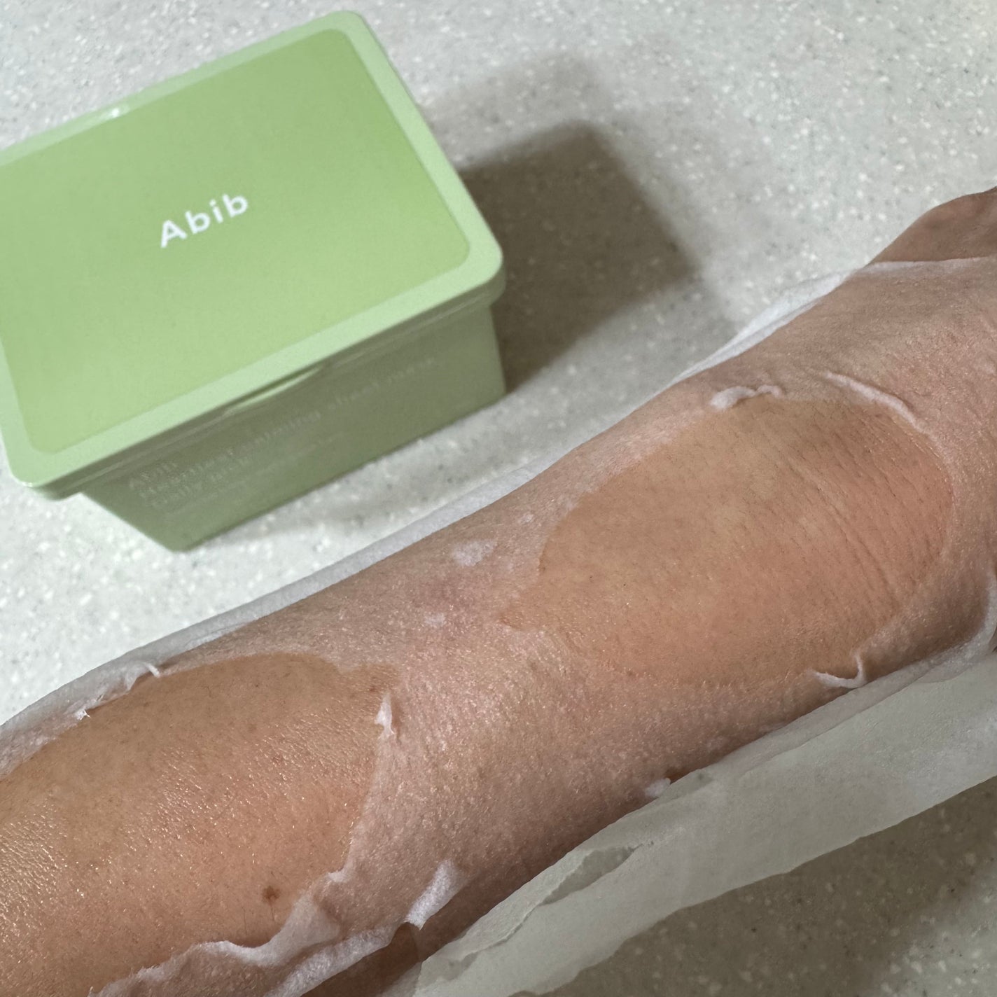 ドクダミシートマスクデイリーピック/Abib /シートマスク・パックを使ったクチコミ(2枚目)