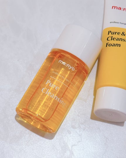 manyo ピュアクレンジングトラベルキット/manyo/トライアルキットを使ったクチコミ(3枚目)