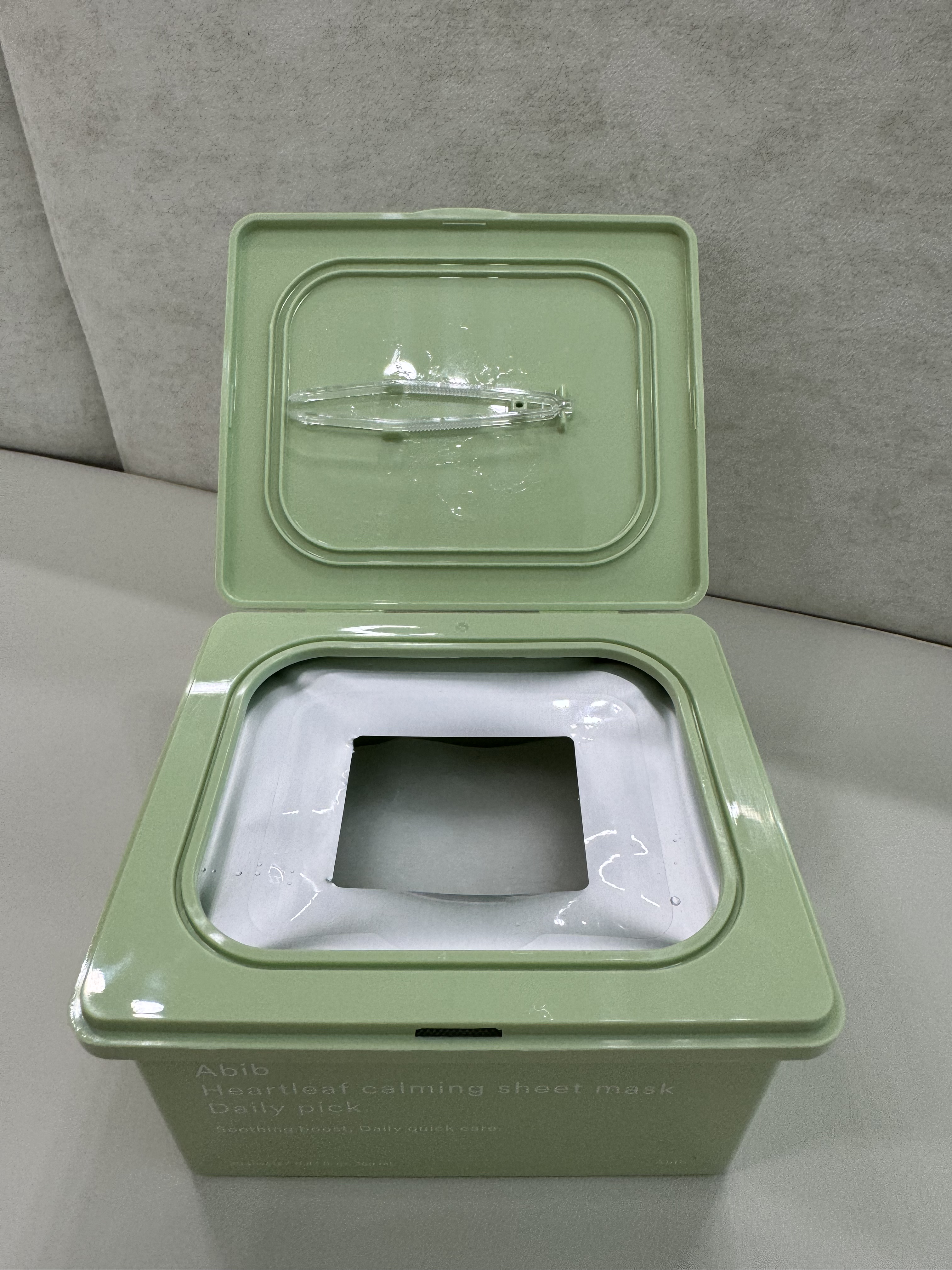 ドクダミシートマスクデイリーピック/Abib /シートマスク・パックを使ったクチコミ（2枚目）