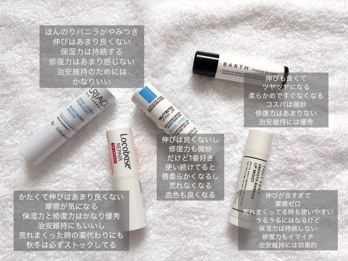 BARTHプレミアムリップクリーム 5g/BARTH/リップクリームを使ったクチコミ（1枚目）