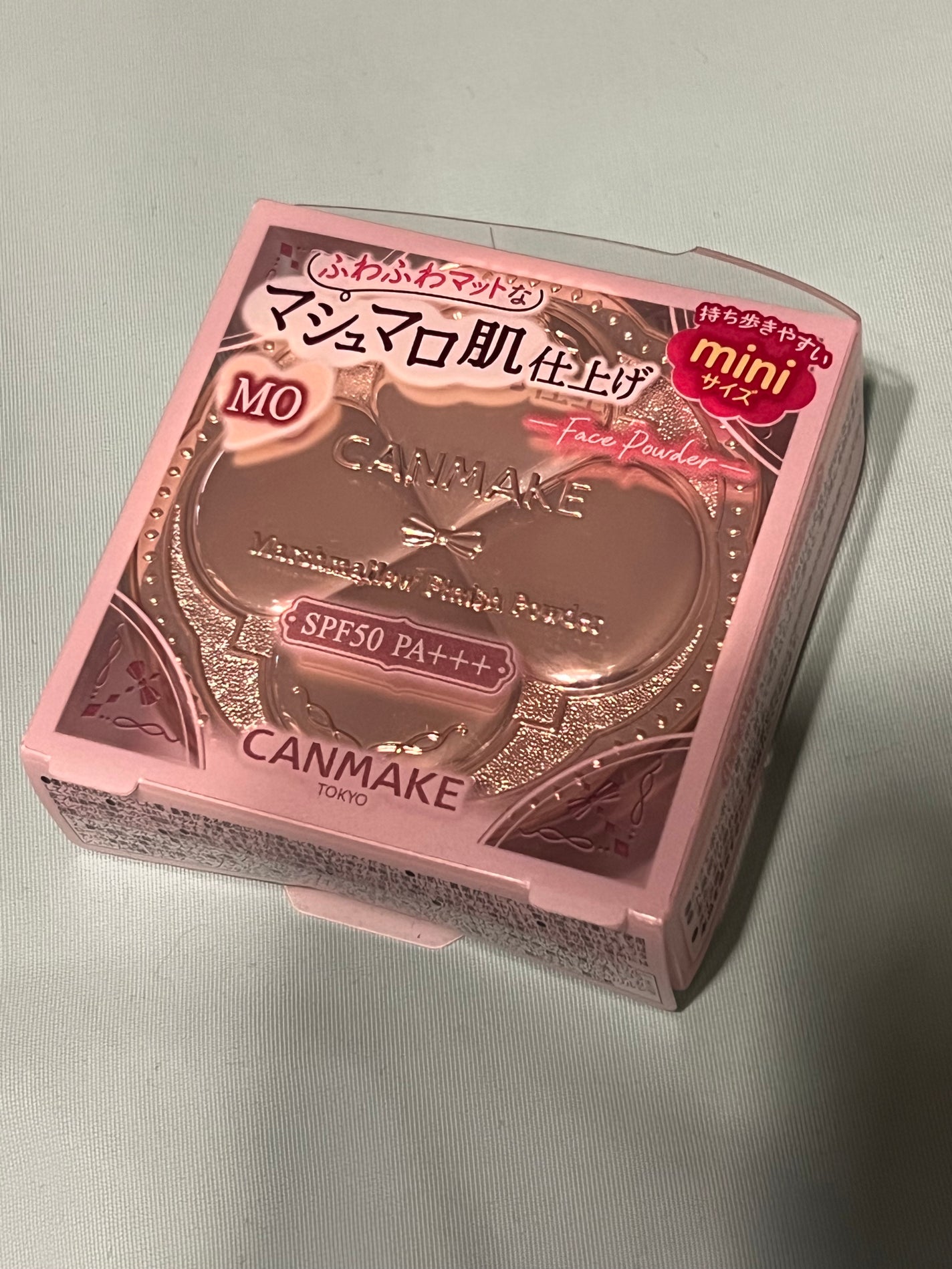 マシュマロフィニッシュパウダー mini/キャンメイク/フェイスパウダーを使ったクチコミ(1枚目)