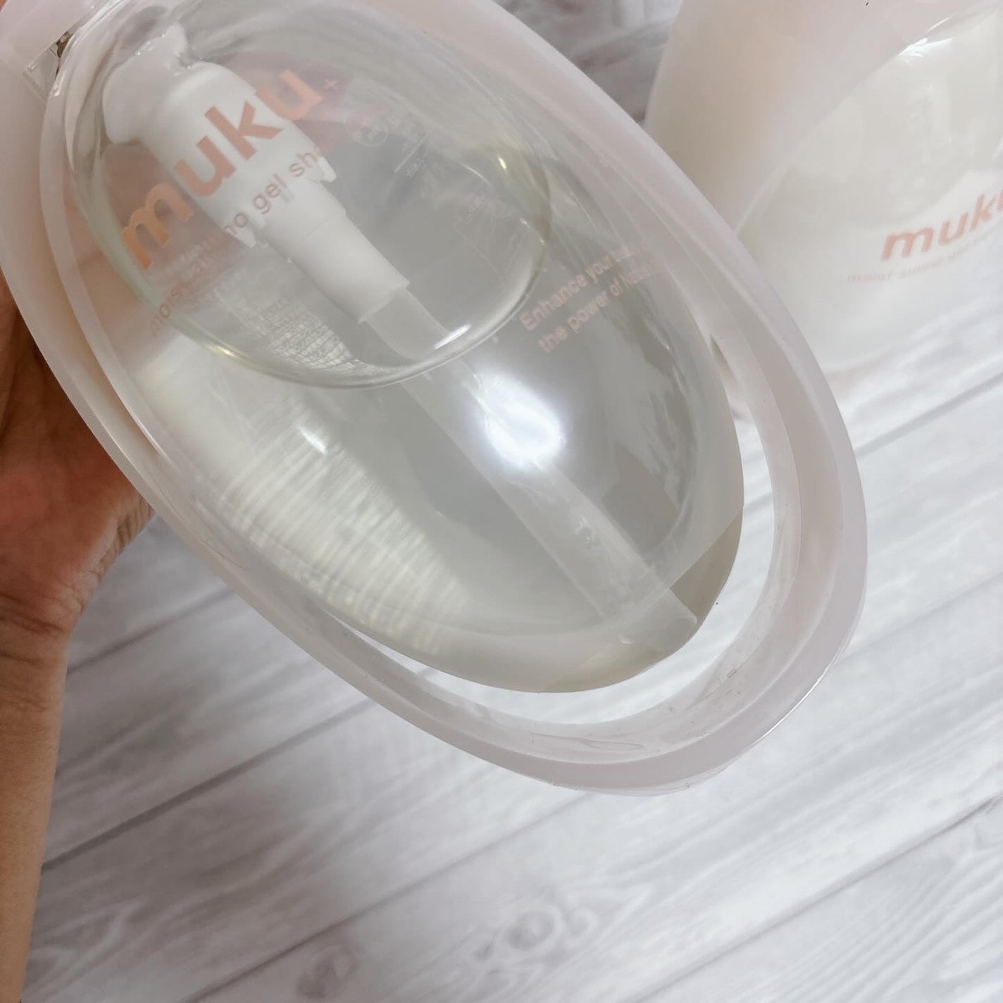 ぷえら on LIPS 「ムク+ モイストアミノジェルシャンプームク+ モイストアミノジ..」(2枚目)