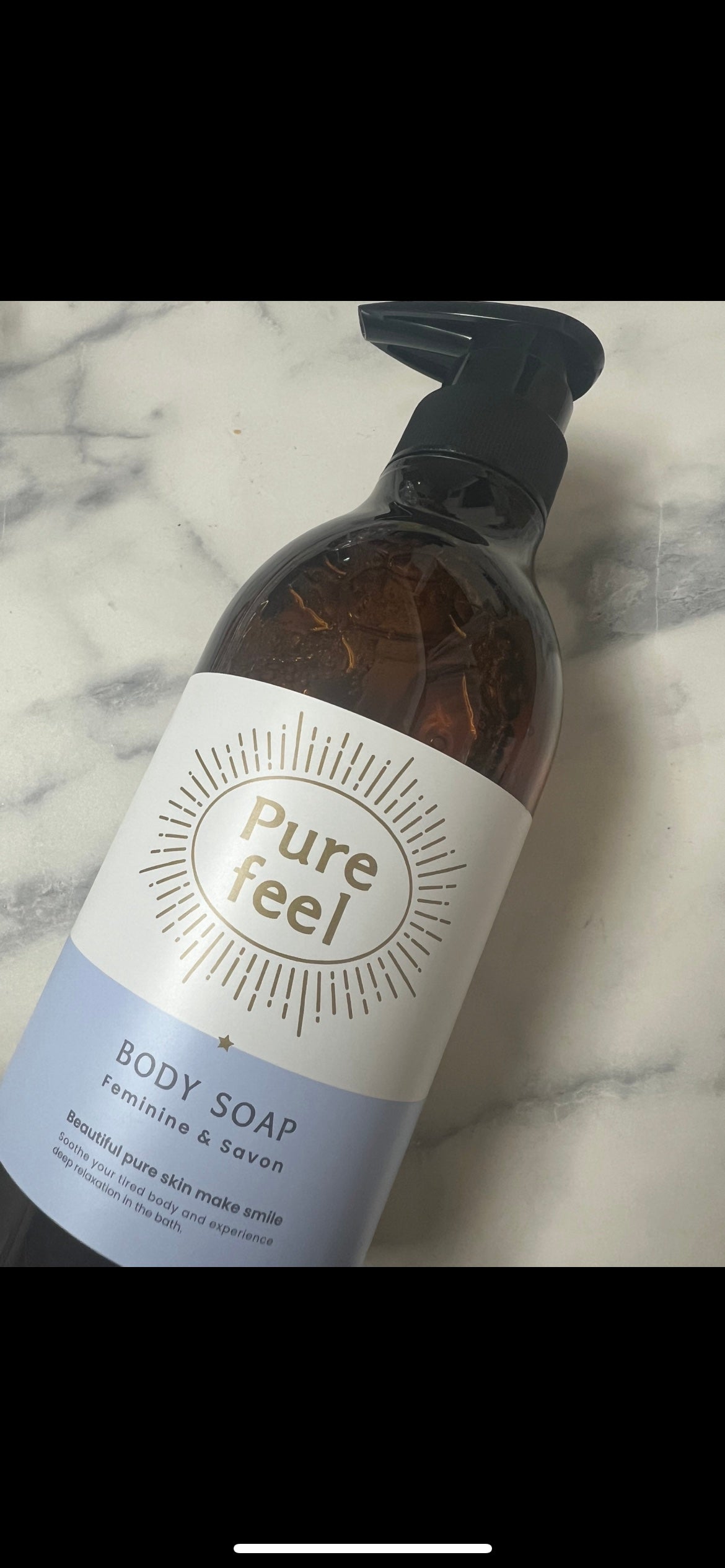 Purefeel ボディソープ フェミニン&サボンの香り/Purefeel/ボディソープを使ったクチコミ(1枚目)