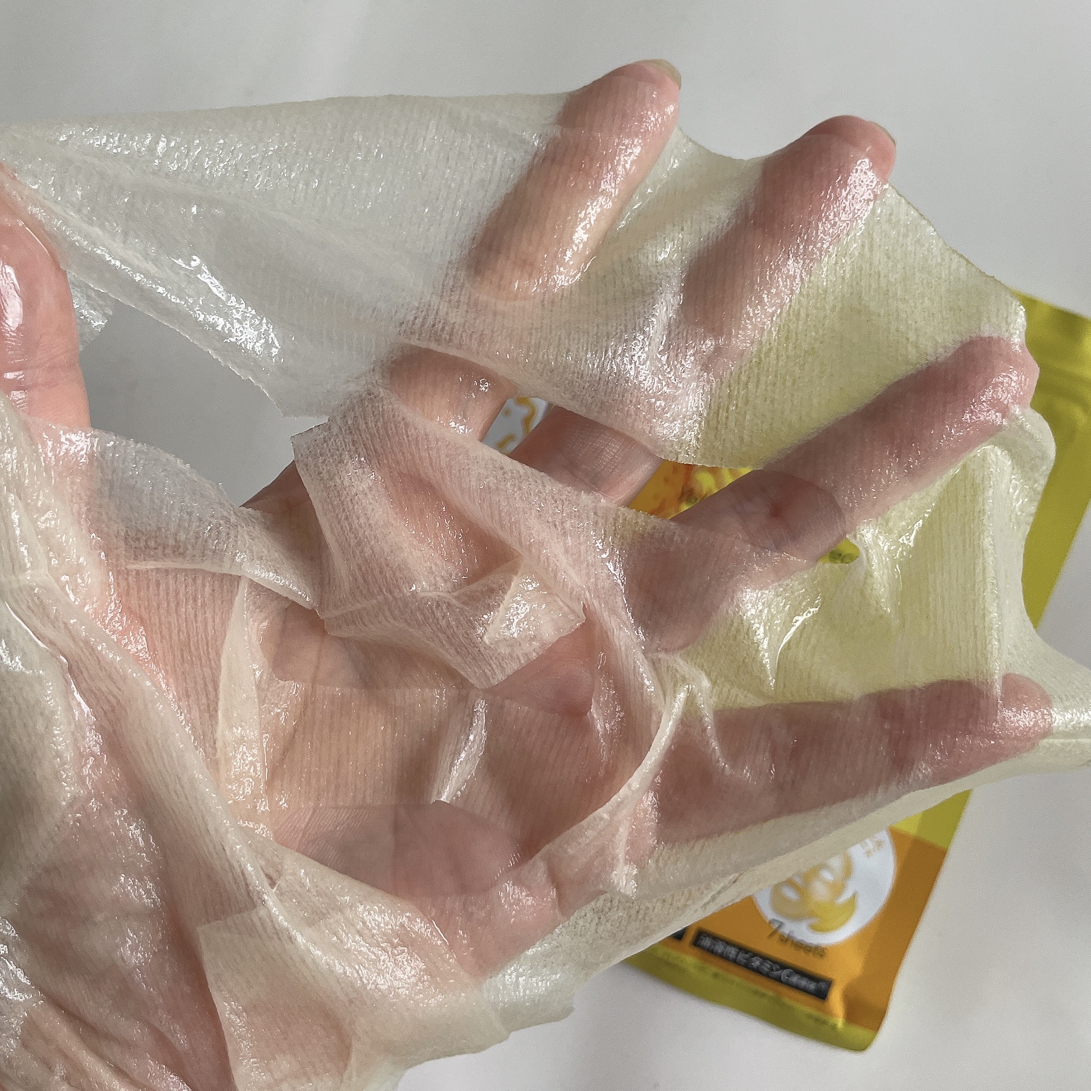 VC+3 Bright Banana Peel Mask/LIALUSTER/シートマスク・パックを使ったクチコミ（3枚目）