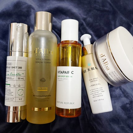 ホワイトトリュフダブルセラムアンドクリーム/ダルバ/フェイスクリームを使ったクチコミ(2枚目)