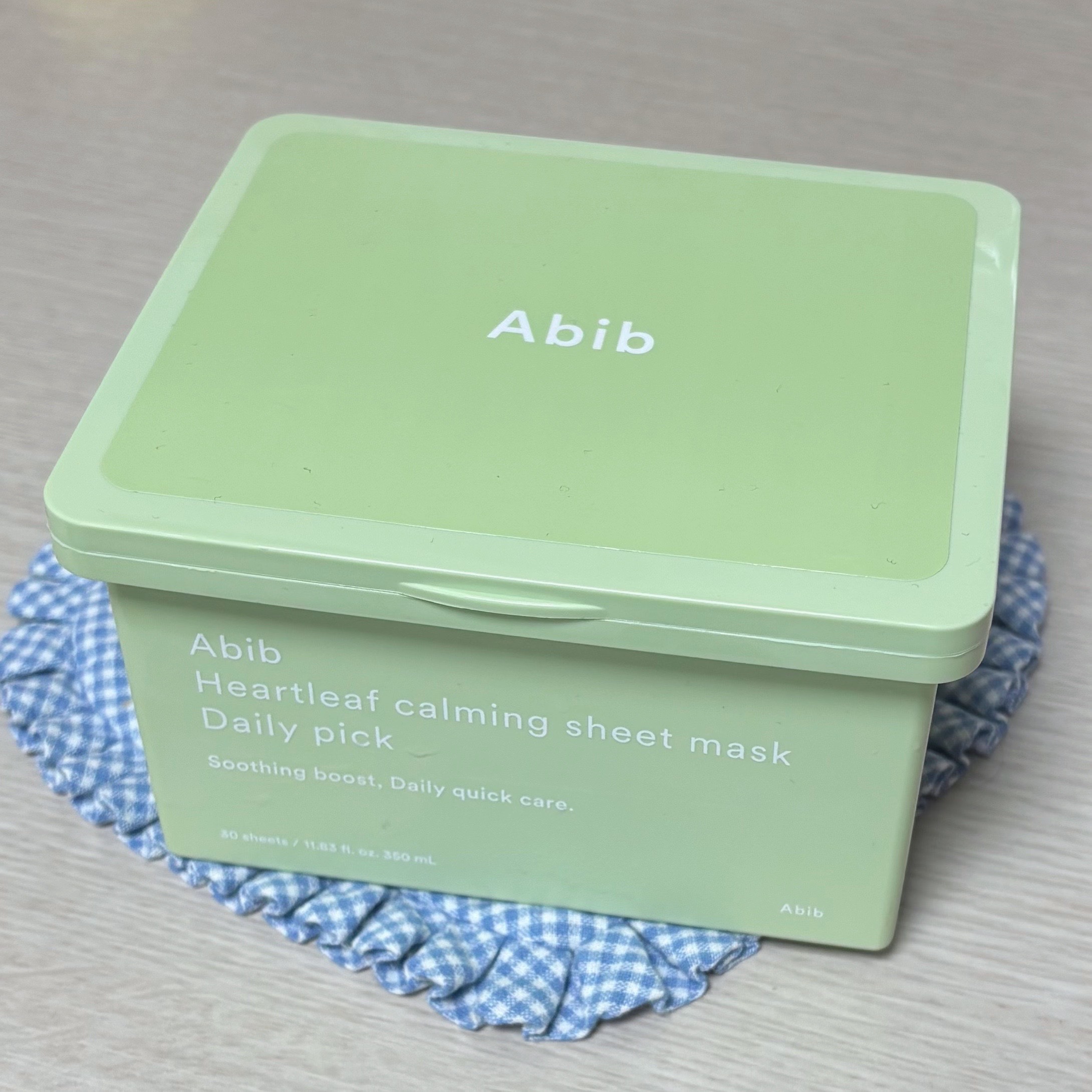 ドクダミシートマスクデイリーピック/Abib /シートマスク・パックを使ったクチコミ（1枚目）