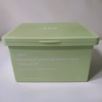 ドクダミシートマスクデイリーピック/Abib /シートマスク・パックを使ったクチコミ(1枚目)