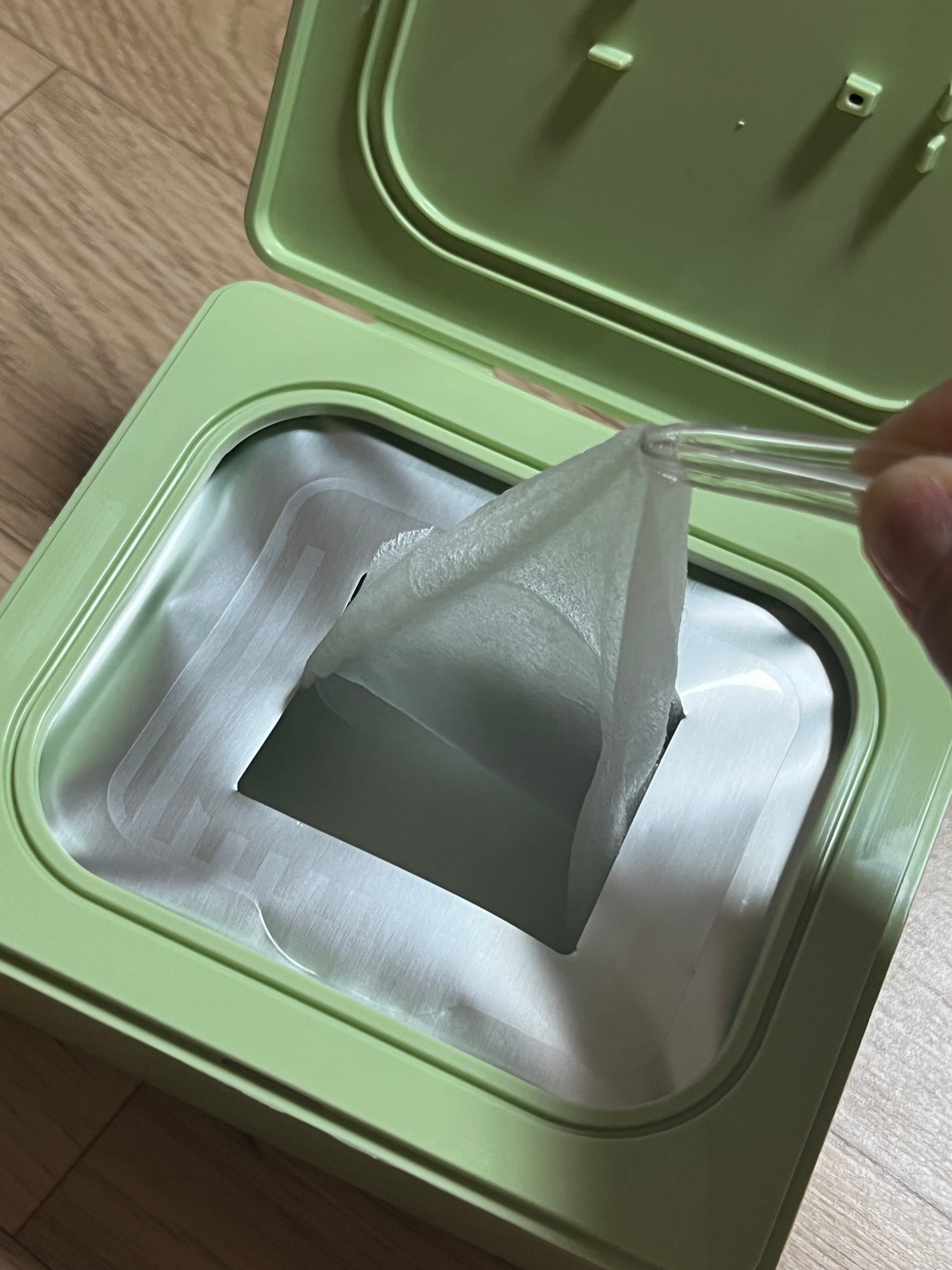 ドクダミシートマスクデイリーピック/Abib /シートマスク・パックを使ったクチコミ(3枚目)