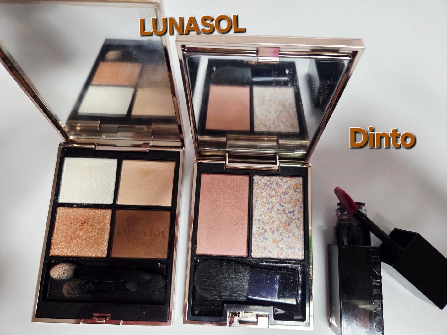 カラーリンググレイズ/LUNASOL/パウダーチークを使ったクチコミ(1枚目)