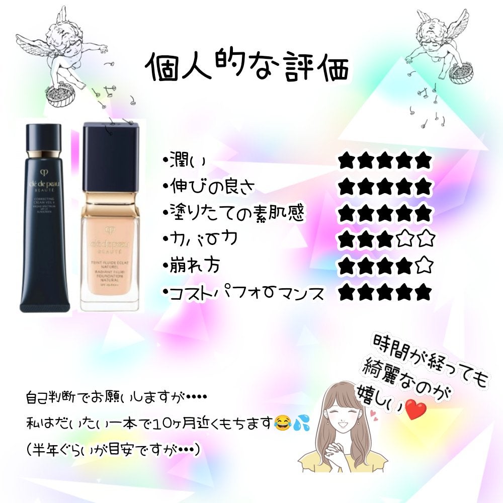 ヴォワールコレクチュールn/クレ・ド・ポー ボーテ/化粧下地を使ったクチコミ(2枚目)