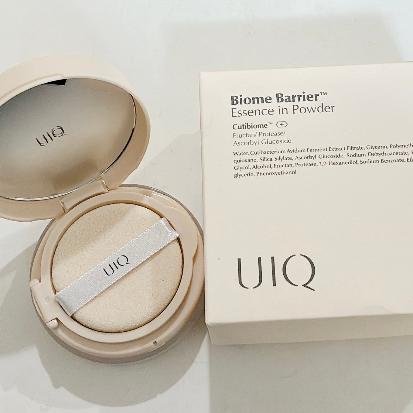 バイオムバリアエッセンスインパウダー/UIQ/ルースパウダーを使ったクチコミ(1枚目)