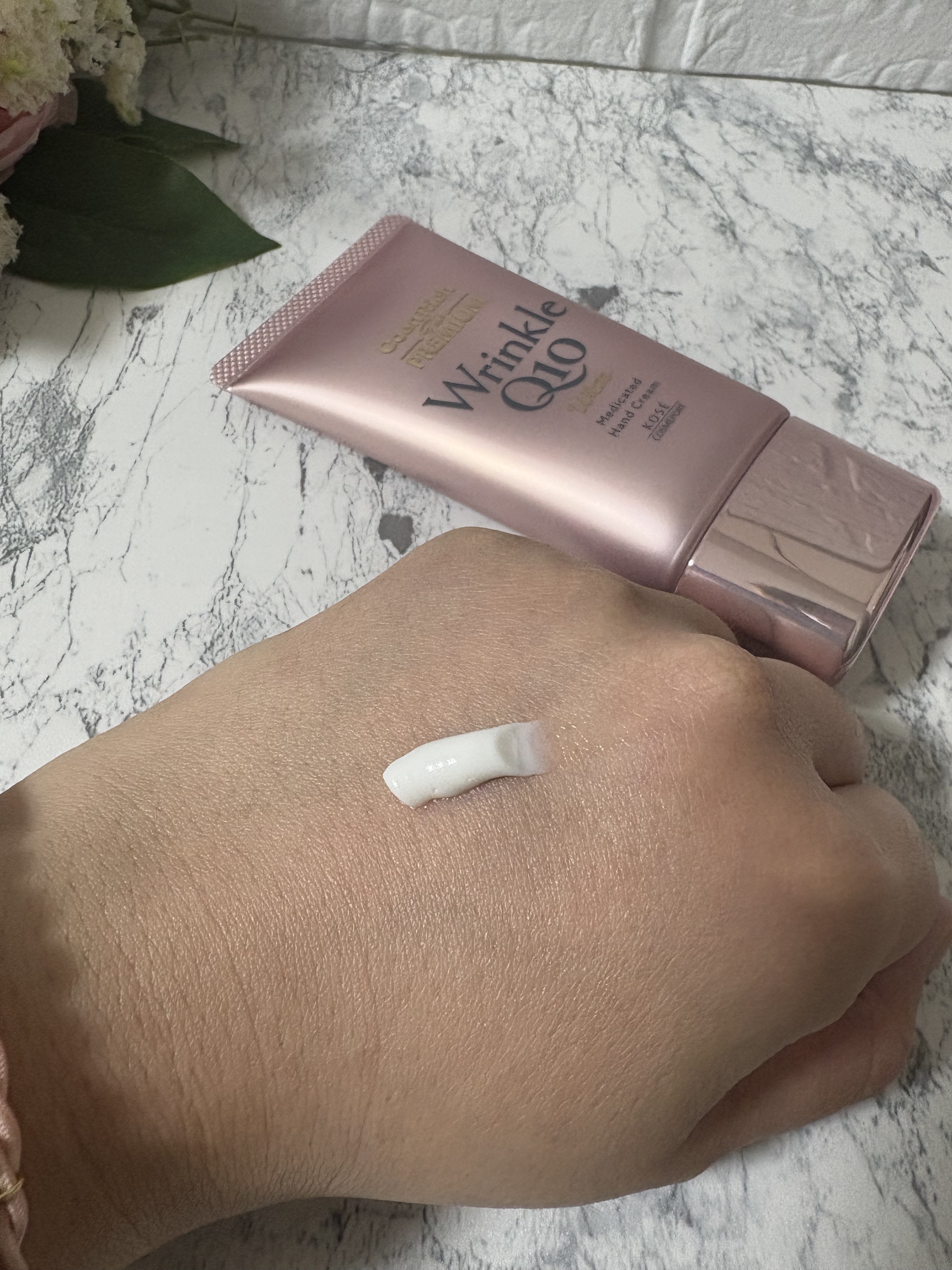 コエンリッチ ザ プレミアム 薬用リンクルホワイト ハンドクリーム/コエンリッチQ10/ハンドクリームを使ったクチコミ（3枚目）