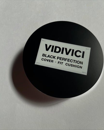 ブラックパーフェクション カバーフィットクッション/VIDIVICI/クッションファンデーションを使ったクチコミ(2枚目)