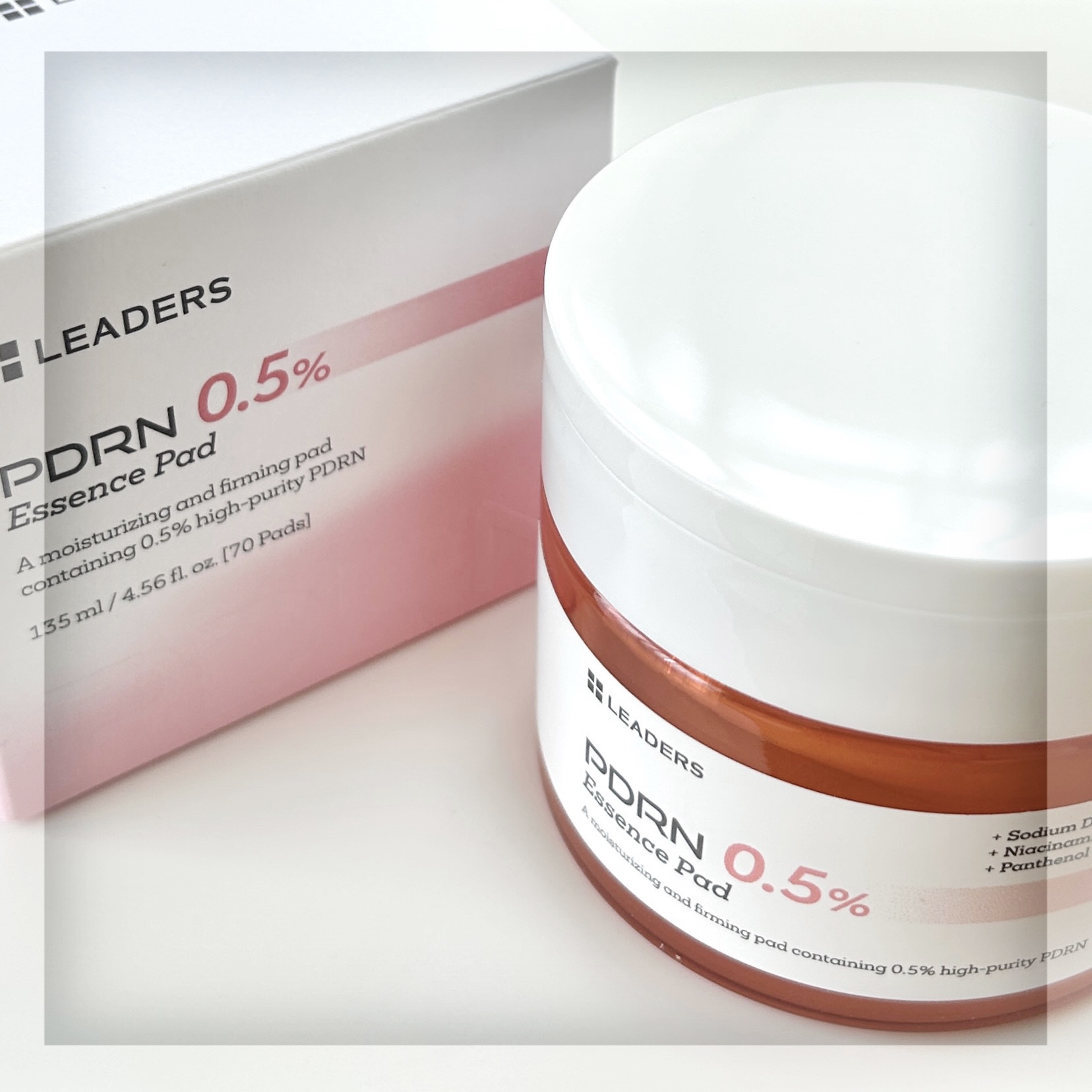 PDRN0.5%エッセンスパッド/LEADERS/トナーパッドを使ったクチコミ（2枚目）