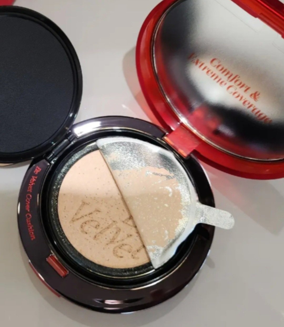 ビーベルベットカバークッション/espoir/クッションファンデーションを使ったクチコミ（2枚目）