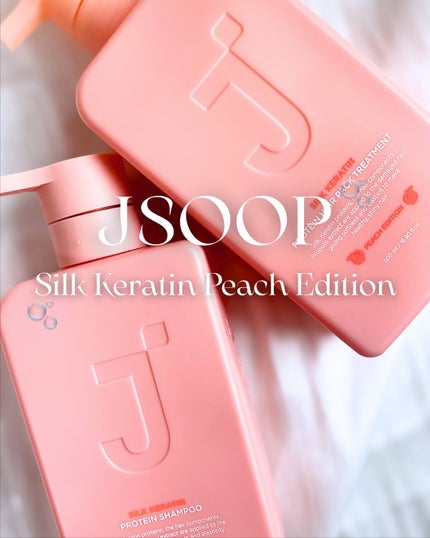 シルクケラチンプロテインシャンプーピーチエディション/JSOOP/市販シャンプーを使ったクチコミ(1枚目)