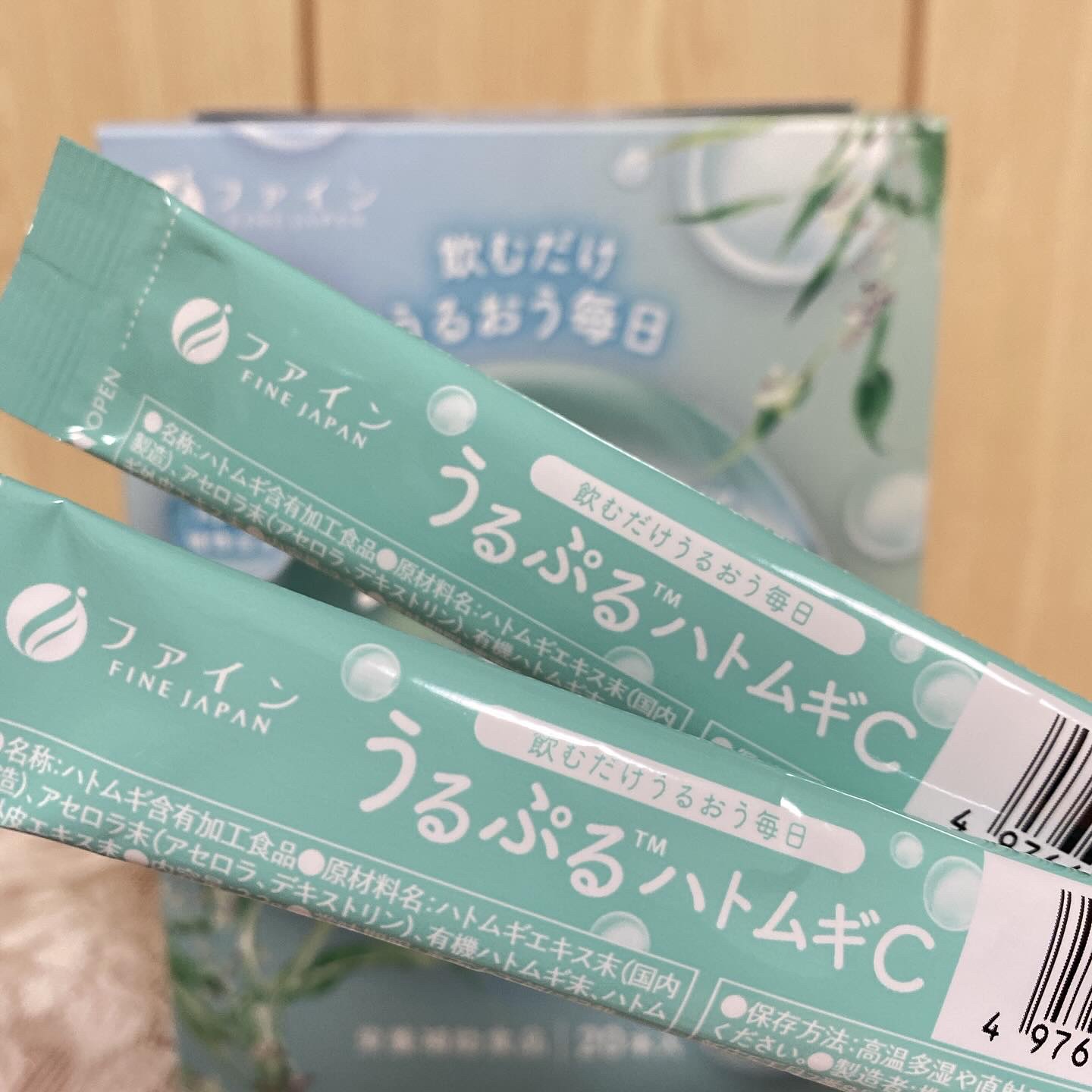 うるぷるハトムギC/株式会社ファイン /美容サプリメントを使ったクチコミ（2枚目）