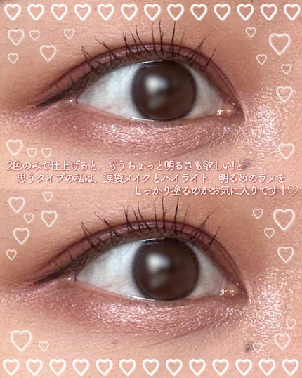 ツイン カラー アイシャドウ/ちふれ/アイシャドウパレットを使ったクチコミ(5枚目)