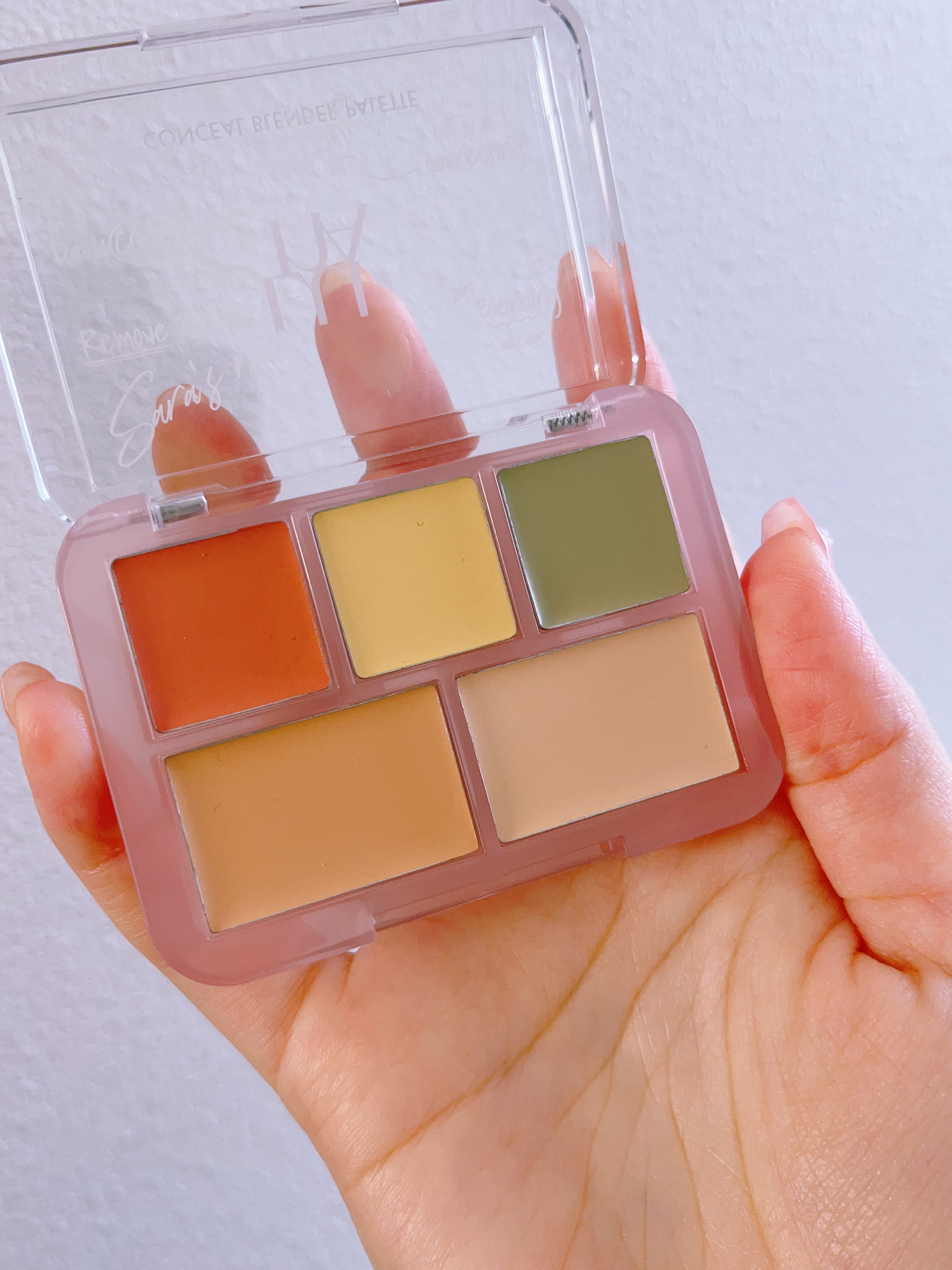 コンシールブレンダーパレット/LUNA/パレットコンシーラーを使ったクチコミ（2枚目）