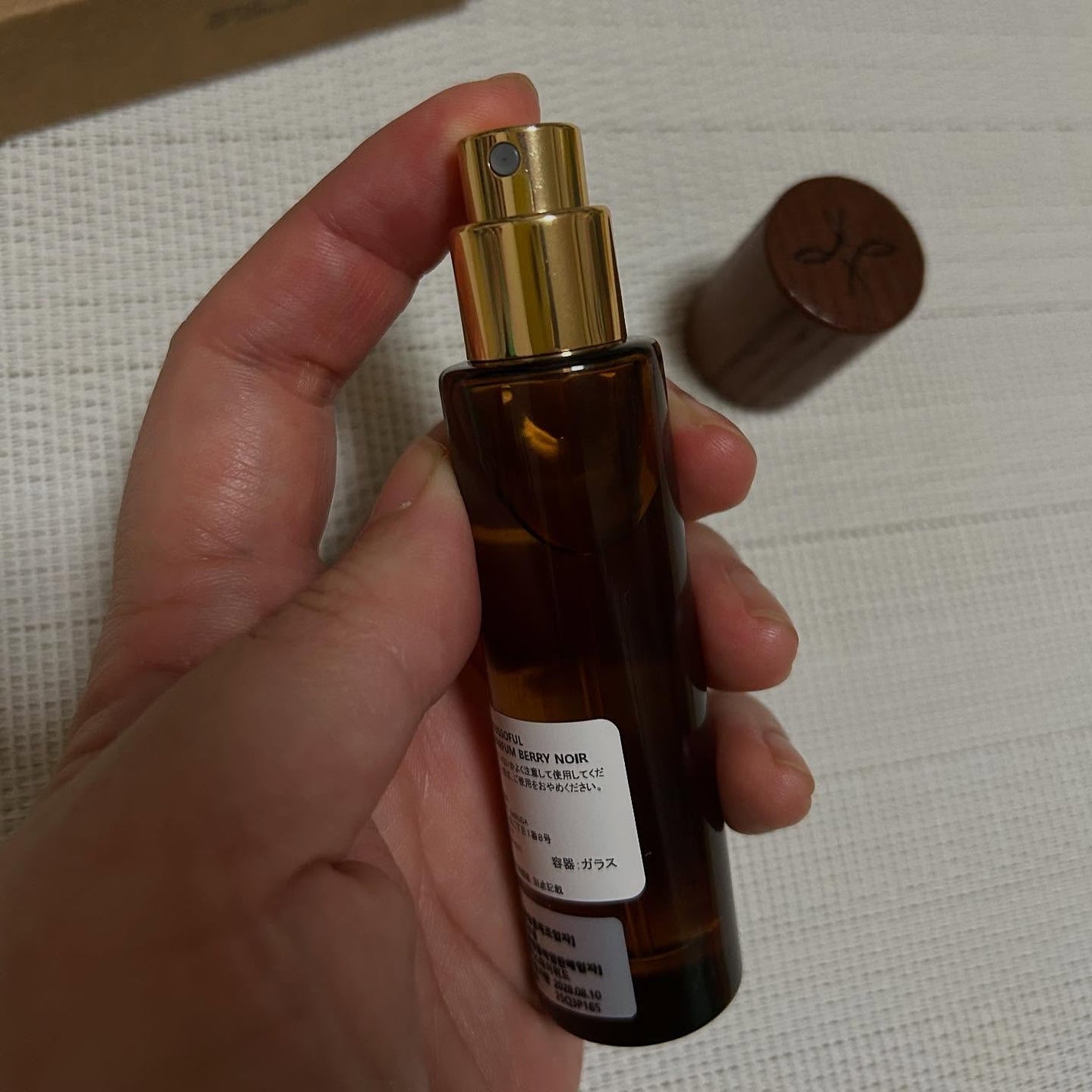 Berry Noir Extrait de Parfum/Youssoful/香水(その他)を使ったクチコミ(4枚目)