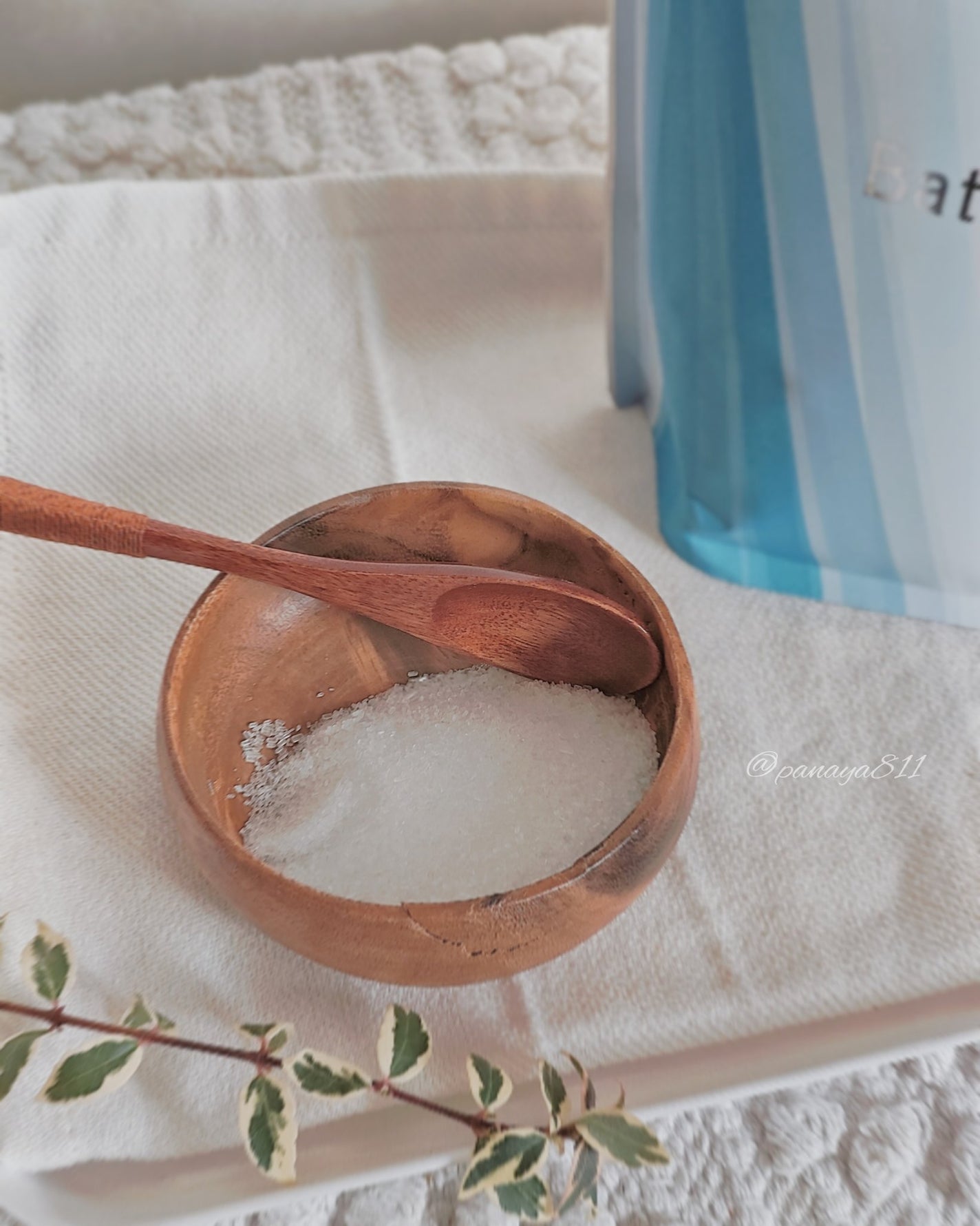 Panamama【フォロバ】 on LIPS 「自然の恵みを感じる、ピュアな成分で作られたバスソルト🛁国産最上..」(3枚目)