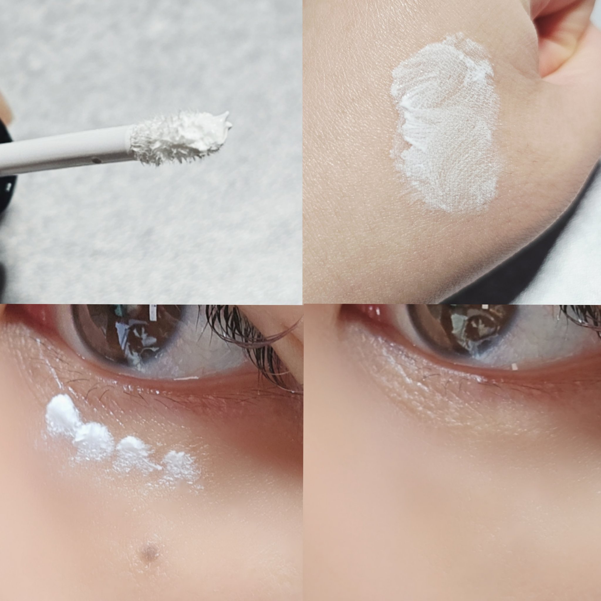 スキンケアコンシーラー ＃ホワイト/maruthree/リキッドコンシーラーを使ったクチコミ（2枚目）