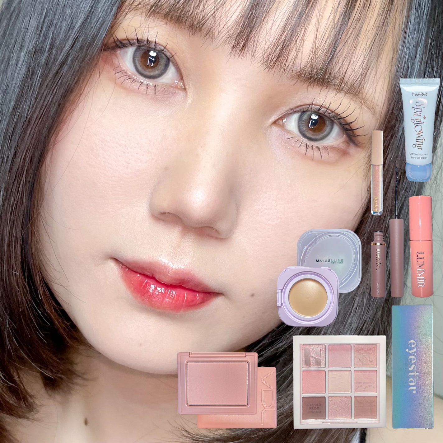 マイフェイブムードアイパレット 9カラー/HOLIKA HOLIKA/アイシャドウパレットを使ったクチコミ(1枚目)