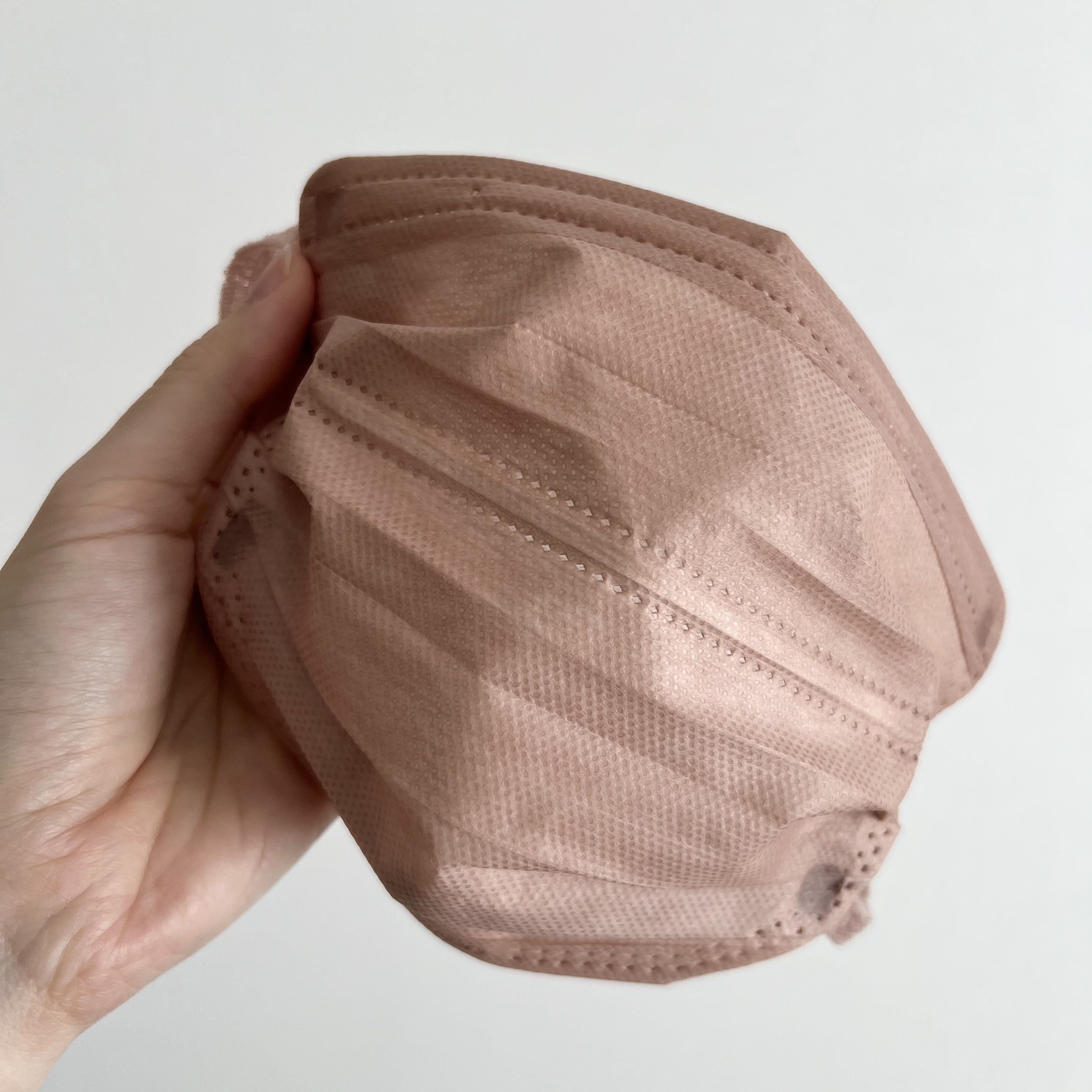 美フィットマスク ピンクベージュ/アイリスオーヤマ/マスクを使ったクチコミ（3枚目）