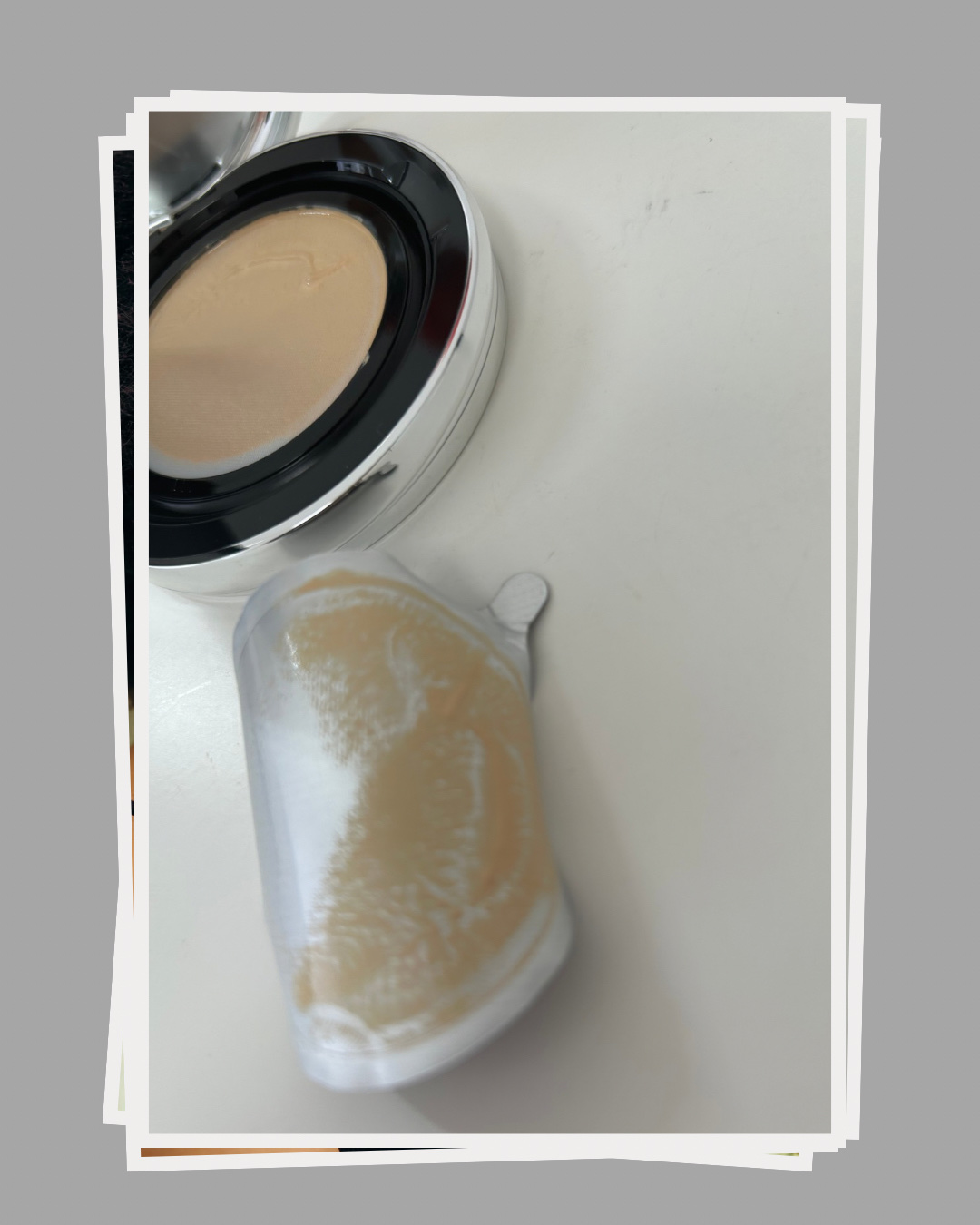 エッセンスコンシーリング UV クッションファンデーション/PERFECT DIARY/クッションファンデーションを使ったクチコミ（2枚目）