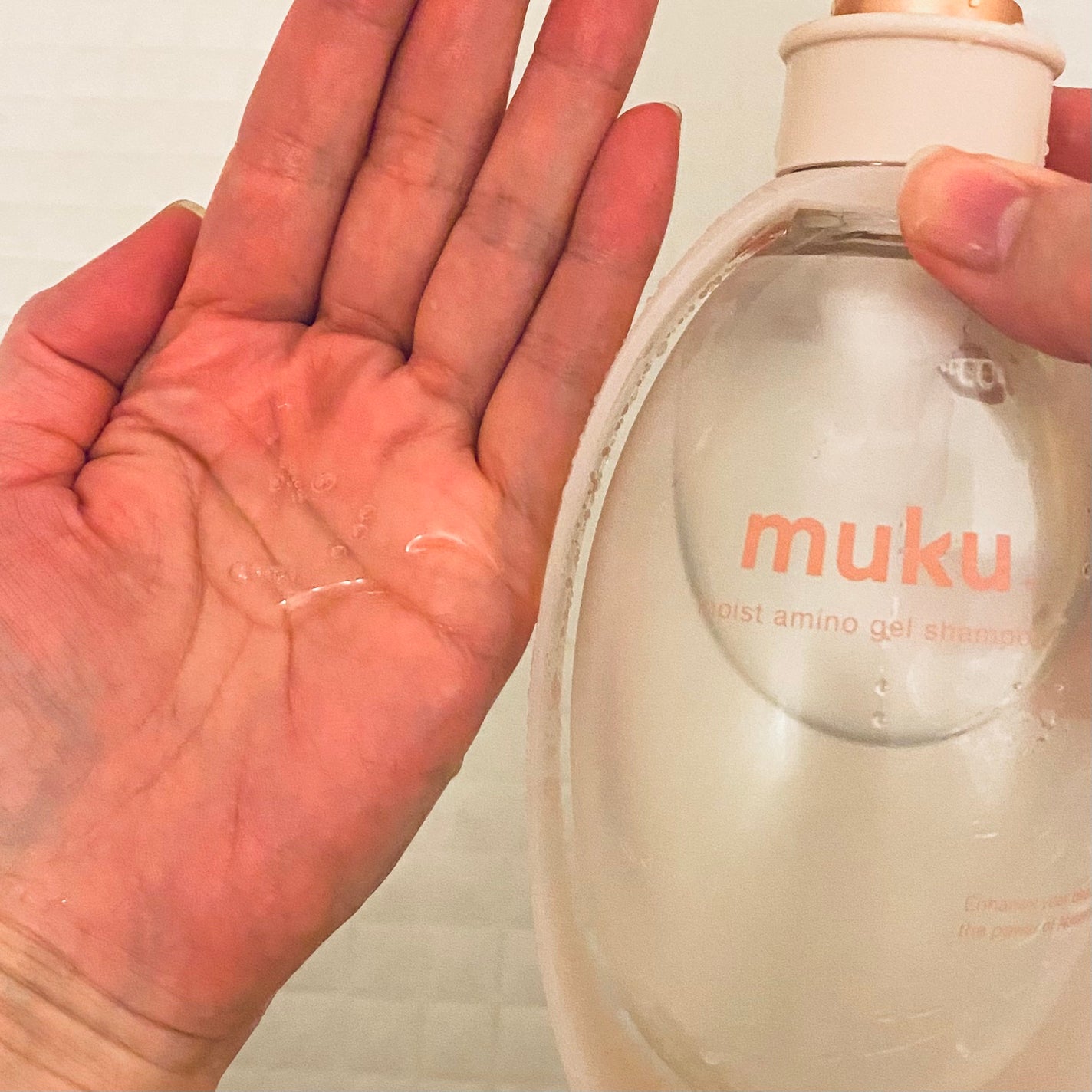 ムク+ モイスト アミノジェル シャンプー/ヘアトリートメント/muku+/市販シャンプーを使ったクチコミ(2枚目)