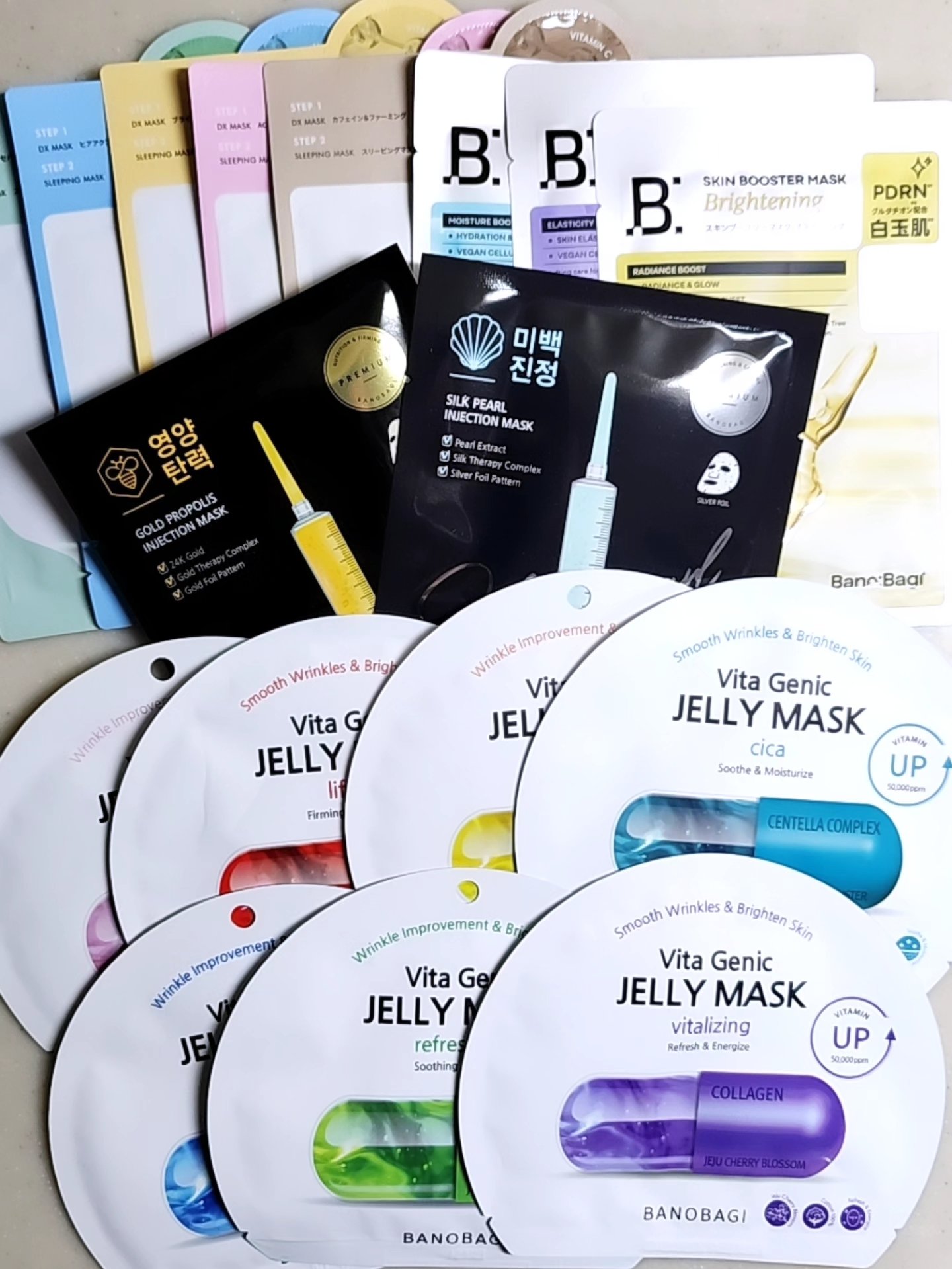 ビタ ジェニックゼリーマスク/BANOBAGI/シートマスク・パックを使ったクチコミ（3枚目）