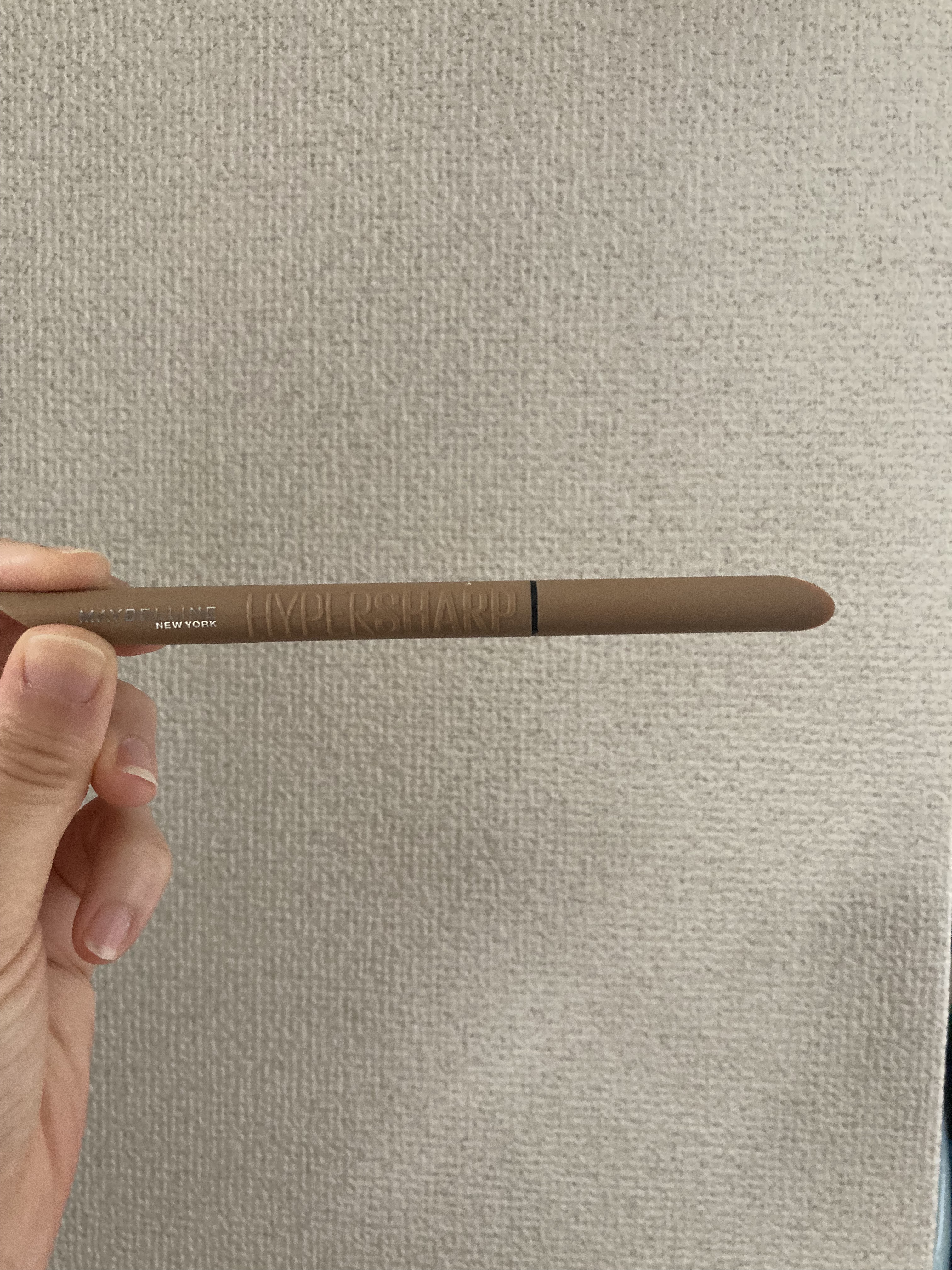 ウルトラカラー アイライナー BR-6 肌なじみ抜群 キャメルベージュ/MAYBELLINE NEW YORK/リキッドアイライナーを使ったクチコミ（1枚目）