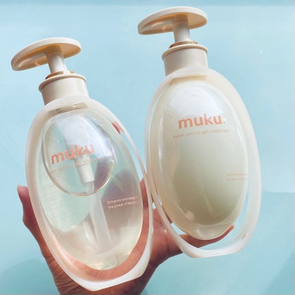 ムク+ モイスト アミノジェル シャンプー/ヘアトリートメント/muku+/市販シャンプーを使ったクチコミ(1枚目)