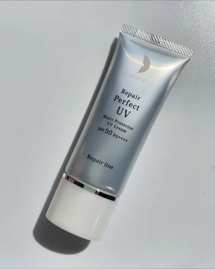 リソウ リペア パーフェクトUVクリーム/リソウコーポレーション/日焼け止めクリームを使ったクチコミ(2枚目)
