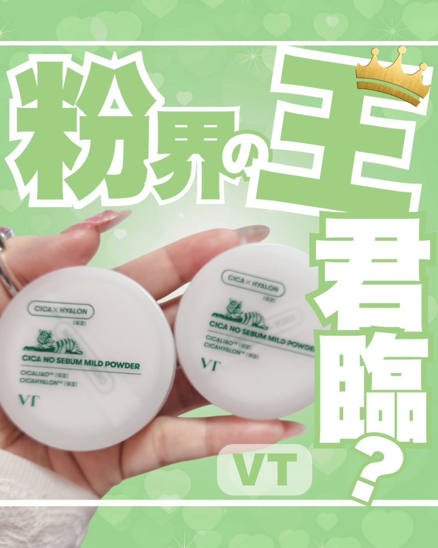 CICA ノーセバム マイルドパウダー/VT/ルースパウダーを使ったクチコミ(1枚目)